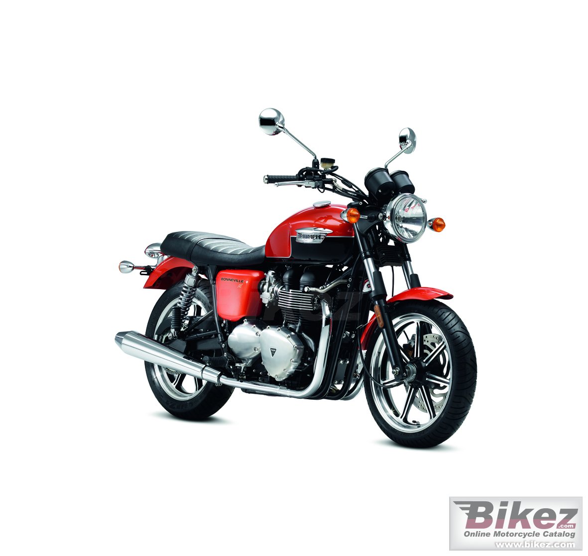 Big Triumph bonneville se picture and wallpaper from Bikez.com